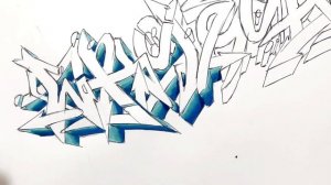 Haz esto y ya sabras hacer graffitis WILDSTYLE #graffiti