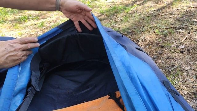 Установка спинки на байдарку Щука смотреть онлайн