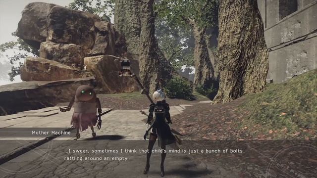 NieR:Automata - Child Machine meets her Mother Machine | Family Squabble смотреть онлайн