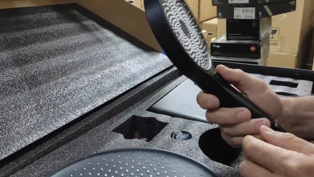 Обзор G2495-2 чёрная Душевая система с термостатом и LCD экраном смотреть онлайн