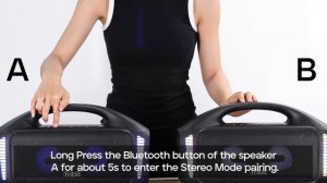 Tribit StormBox Blast: How to set the TWS Pairing(Stereo Mode)?