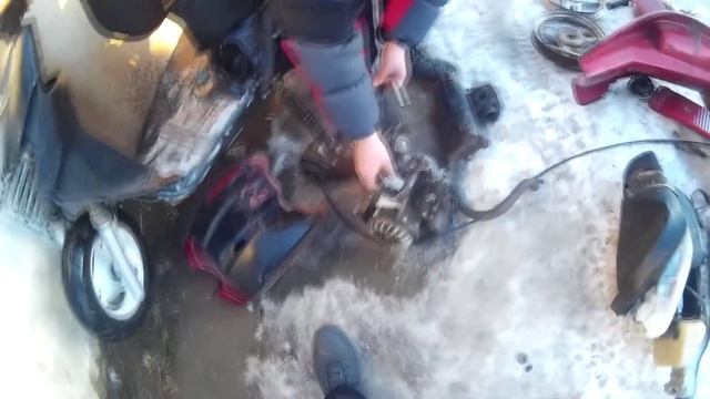 Покупка скутера honda tacty за 200 рублей. смотреть онлайн