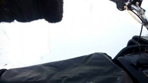 Самодельный снегоход спустя год