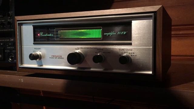 Pioneer SR-202W Reverberation Amplifier. " Reverb Tank " смотреть онлайн