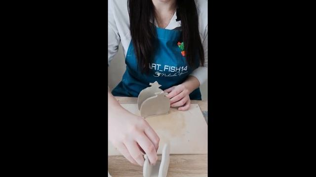 Лепим салфетницу из глины смотреть онлайн