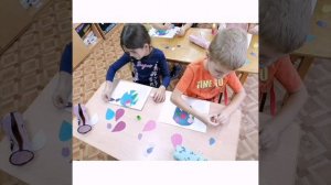 В подготовительной группе N9"Улыбка " прошло занятие, Экология+аппликация" Защитники природы ".