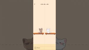 Duet Cats - gameplay walkthrough (Android phone) #games #funny