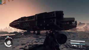 Starfield Звездный Орел! Потрясающе мощный корабль. #starfield