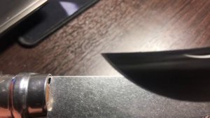 Бюджетный Stonewash керамзитом Opinel №9