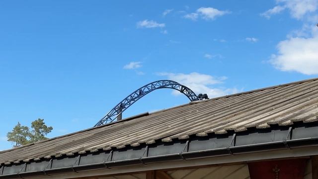 Storm Roller Coaster! Multi Angle 4K POV! Tusenfryd Theme Park Oslo Norway смотреть онлайн