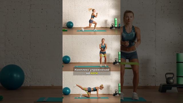🌟 Комплекс на ноги для женщин: три упражнения для максимального эффекта 🌟