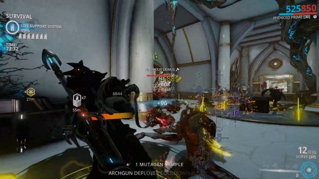 Warframe - Sobek Acid Shells Showcase смотреть онлайн