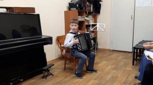 Видео ЭКЗАМЕН полугодней аттестации В МУЗЫКАЛЬНОЙ ШКОЛЕ/ НАРОДНЫЕ ИНСТРУМЕНТЫ/ БАЯН