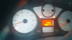 Peugeot Partner Tepee, Пежо партнер типи дизель, холодный запуск двигателя в мороз -30