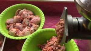 Еда для собак:заготовка костного для щенков.