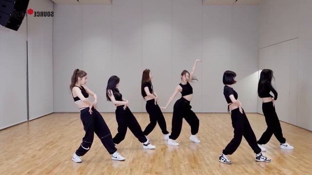 LE SSERAFIM - FEARLESS dance practice mirrored