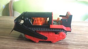 Электромеханическая игрушка -Бульдозер.СССР.Редкость.