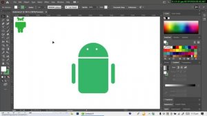 How to Make adrorid Logo Adobe Illustrator Just Moble Logo with Active Abdur Rouf