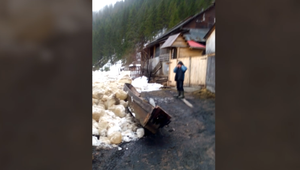 Ледоход в Кын Заводе 2016год