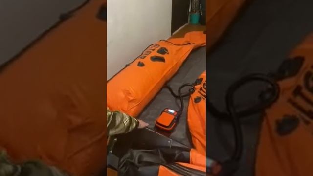 Насос Stermay HT-790 с встроенным аккумулятором для лодки ПВХ с АлиЭкспресс.