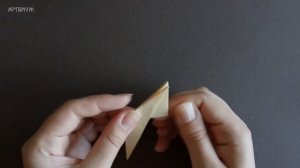 Мини Катапульта Оригами • Подвижная игрушка из бумаги без клея • Origami Catapult DIY