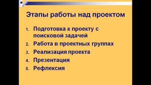 Проектная деятельность на уроках в начальной школе