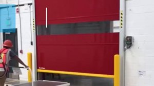 Industrial rapid roll-up door | Infraca S.L.