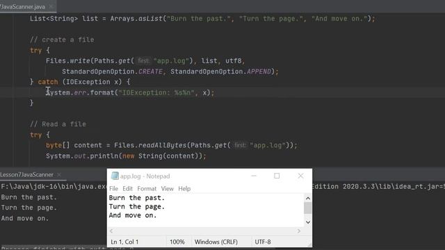 Lesson 7 Java - Scanner 1 смотреть онлайн