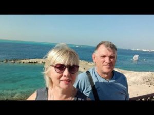 ЕГИПЕТ Море в декабре.Видели ската.Сетка от акул.Ужин в ресторане Альбатрос Блю.