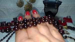 ГРАНАТ-кaмeнь??любви БУСЫ ?ОЖЕРЕЛЬЯ ?КОЛЬЦА