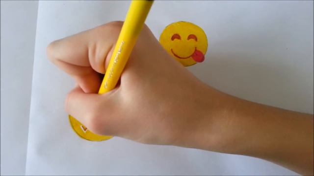 Как нарисовать смайликов Emoji (часть 3)