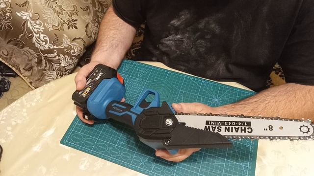 Аккумуляторная цепная пила CHAIN SAW с 8" шиной , это не пила, а помощница .