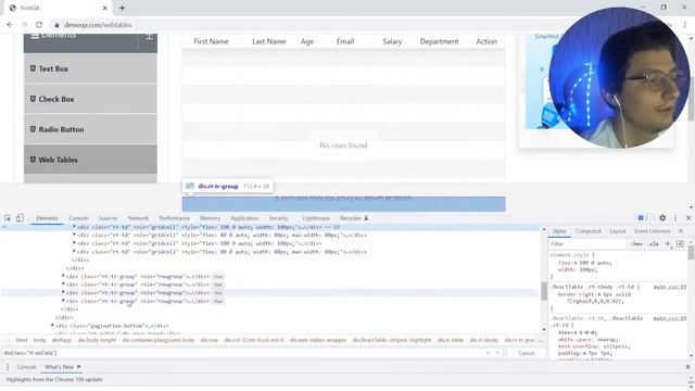 Автоматизация тестирования Python. Edit, delete person, изменить строку| 7.3 смотреть онлайн