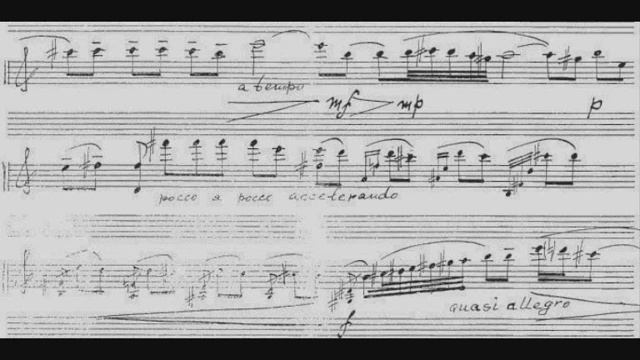Tomislav Zografski - Il Canto Score
