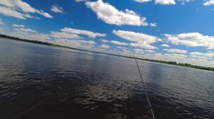 Супер клёв жереха, берша и судака летом на спиннинг с лодки