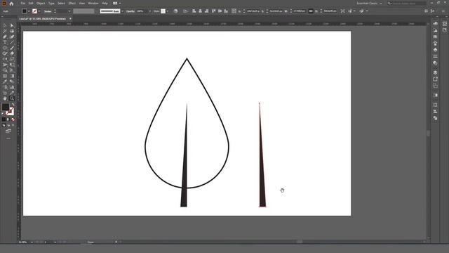 How To Create Leaf in Adobe Illustrator Tutorial For Beginners смотреть онлайн