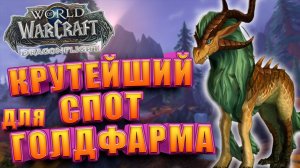 Классный Спот для Заработка WoW Dragonflight | Голдфарм