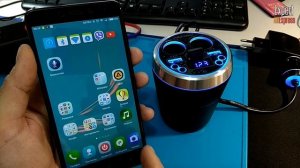 MP3 FM Трансмиттер accnic C1 + громкая связь в Автомобиль | Обзор устройства