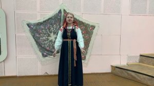 "Да стой, сосёнушка" хороводная песня Саратовской области. Брюшинина Мария