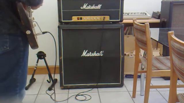 Marshall JMP MkII Master Model 100 watt guitar head and matching JMP cab смотреть онлайн