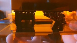Печать 3D методом стереолитографии