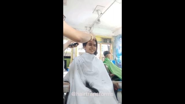 SUASANA BARU POTONG RAMBUT PIXIE || PIXIE HAIRCUT FOR YOUNG GIRL ??♀️ смотреть онлайн