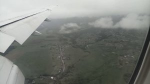 Аэропорт Владивосток -посадка, красивый вид с самолета, обзор  (Vladivostok Airport, landing)