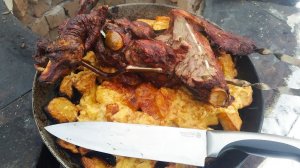 Готовим В Тандыре Мясо Козы В Деревне Красноярский Край