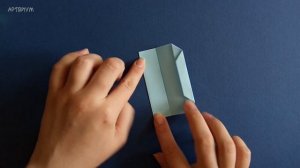 Очень простая оригами игрушка за 2 минуты! Антистресс из бумаги без клея • Moving Paper Toy Origami