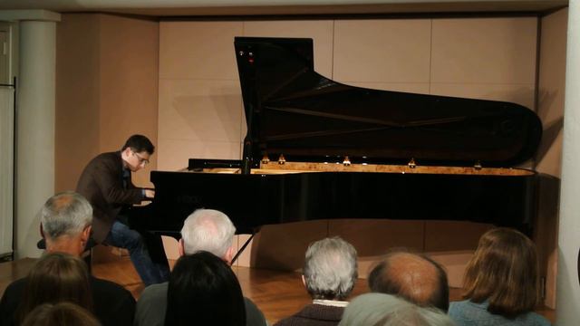 Eldar Djangirov performs "Place St. Henri" on the Fazioli concert grand at Piedmont Piano Co.