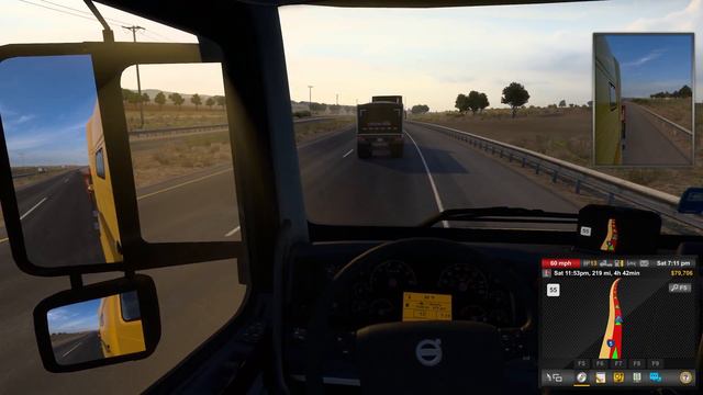 ATS | DELIVERING BROM LIFT (17,500 lbs) from BARSTOW to SANTA CRUZ | Logitech G29 With Shifter смотреть онлайн