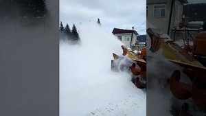 Работа шнекоротора.