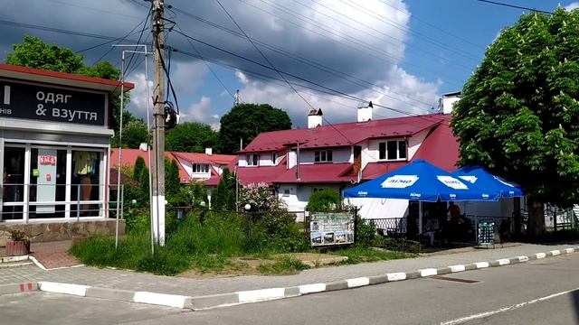 Східниця центр від автостанції вулицею Золота Баня 12 червня 2021 р.