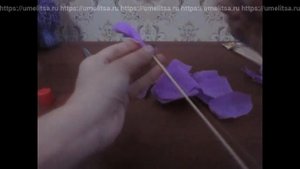 Розы из гофрированной бумаги мастер-класс. Подходит для новичков.